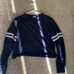 Brandy Melville navy blue pull over